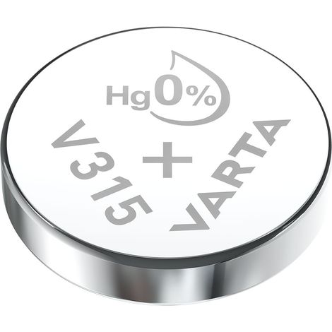 Micro pila de botón Varta silver sr67 - v315 1.55v blíster 1 unid ø7.9x1.68mm
