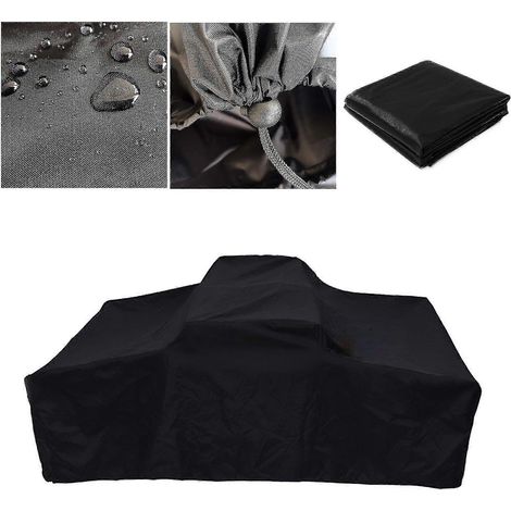 Bâche de toit imperméable de 1,4 m pour camping-car ou remorque 4x4, avec barres de toit offertes, couleur noire. (1/5)