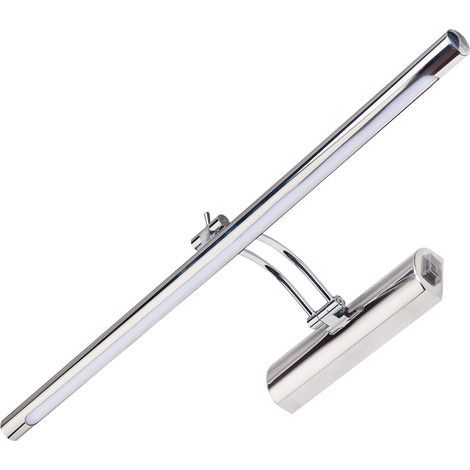 Applique murale de salle de bain à placer au-dessus du miroir, chromée, 55 cm, 12 W, LED, 4000 K, 850 lm, IP44, Anita Ideus 00016 (1/2)