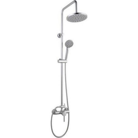 ROUSSEAU Colonne de douche avec robinet mitigeur mecanique Timaru chrome (1/3)