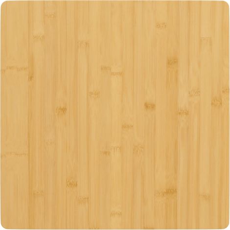 Tischplatte 60x60x1,5 cm Bambus