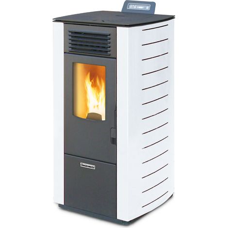 AMG – Poêle à granulés ventilé 12 kW – Z10 – Efficacité 91,3% – Autonomie 18h – Sortie fumées 80mm – Capacité réservoir 13kg