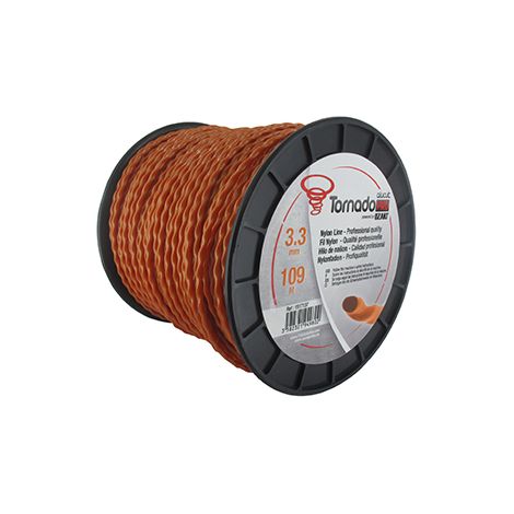 Bobine Fil Nylon Copolymère Ozaki Tornado Alu - Longueur: 109m, ø: 3,30mm.