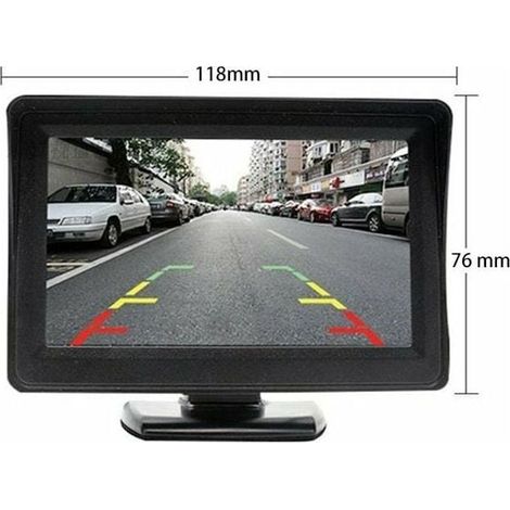 4,3" HD-Rückfahrkamera-Set (kabellos) – Infrarot-Nachtsicht – 170°-Weitwinkel – IP68 wasserdicht – Reichweite bis zu 30 m (1/5)