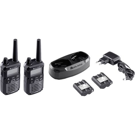 Midland Midland XT70 Pro PMR+LPD Blisterpack Schwarz C1465 PMR/LPD-Handfunkgerät 2er Set (1/5)