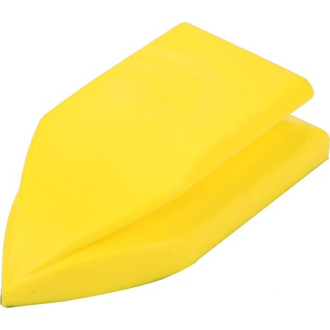 Ortviai Bloc de ponçage manuel en mousse PU, 100 x 50 mm, avec velcro, sans poussière (1/5)