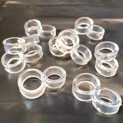 ANELLO ANTIURTO TRASPARENTE PER MANIGLIE (1/2)