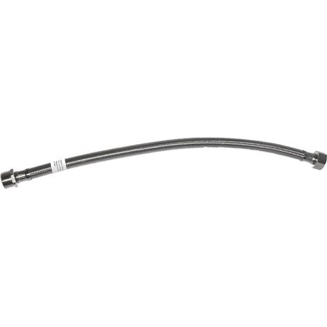 Flexible Inox 1/2" M-h 40cm Raccordement D'eau Durable Et Flexible - Edm (1/2)