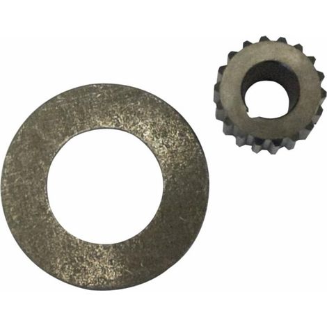 Semigiunto scanalato 18 denti per pompa gruppo 2 chiavetta 4mm