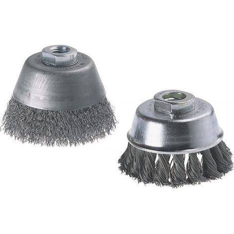 Wolfcraft Spazzola a tazza in filo d'acciaio WS M14 Ø 100 mm 2151000 1 pz. (1/4)