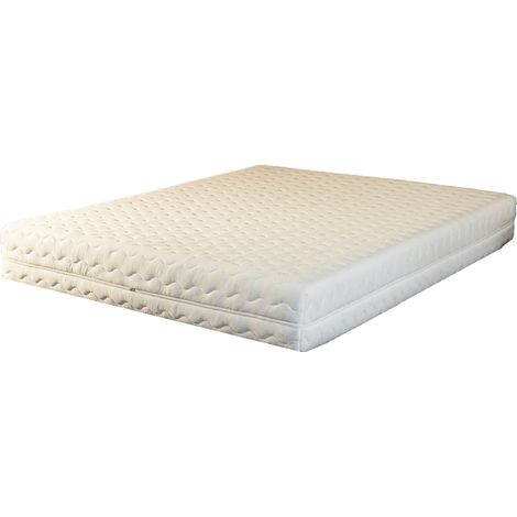 Matelas 200x200 x 18 cm - Accueil Ferme - Soutien Tres Ferme - Dehoussable Housse Lavable - reference Laure - Noya (1/3)