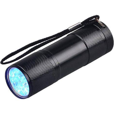 Konvolut aus 2 LED-UV-Taschenlampen, Schwarzlichtlampen, 395 nm, Ultraviolett-Detektor für fluoreszierende Tracer, Tierurin, Teppiche (1/5)