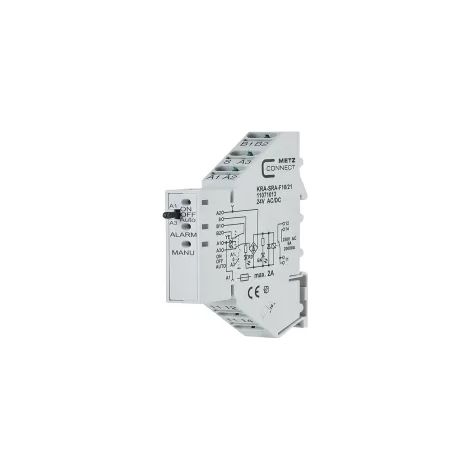 Koppelbaustein 24, 24 V/AC, V/DC (max) 1 Wechsler Metz Connect 11071013 1 St. (1/2)