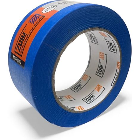 Zulu Precision Outdoor Blue Painters Masking Tape - 50mm x 50m (6 months), 1 Pack