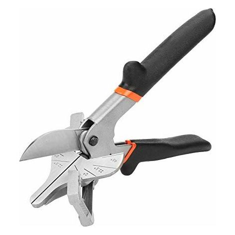 Cisaillement Multi-Angle Tube Trunking Mitre Joint Cisaille Garniture Cutter Outil À Main 0 ° - 135 ° Outil De Coupe Réglable (1/4)