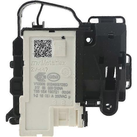 Verrou de porte de lave-linge ZV-447 pour Haier Media TCL 0024000128A/0024000128D (1/5)