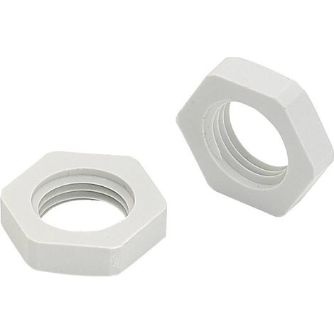 Bopla 52090100 MGM 12-7035 Contre-écrou M12 x 1.5 Polyamide gris clair (RAL 7035) 1 pc(s) V136943