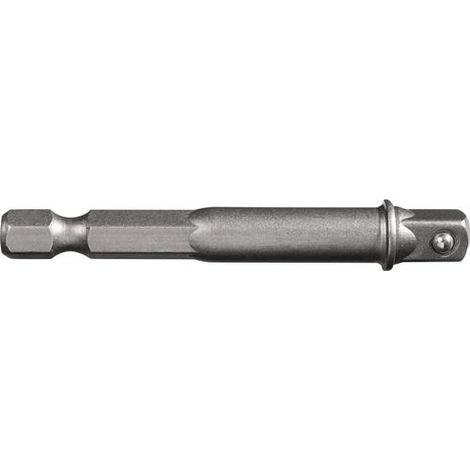 TECWERK Adapter Antriebs-6-KT.1/4 Zoll Abtriebs-4-KT.1/4 Zoll L.65mm TECWERK