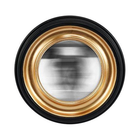 Miroir convexe rond 23,5cm Noir (1/2)
