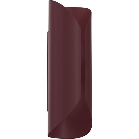 Applique murale décorative bordeaux Barbos 2xG9 8W en métal (1/5)