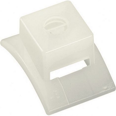 HellermannTyton LKC-N66-NA-C1 Embase de fixation vissable 151-27019 transparent 1 pc(s)