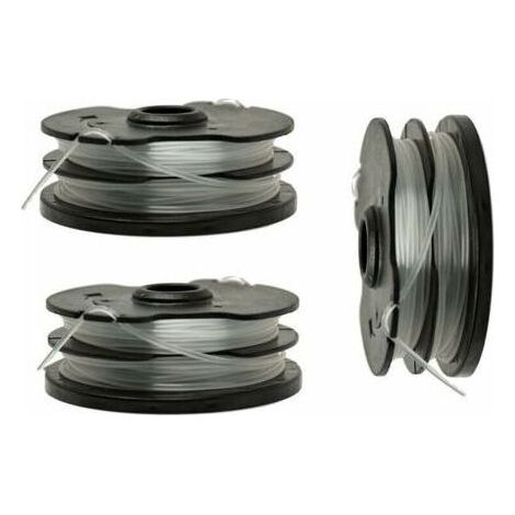Fadenspule für Parkside Ersatzspulen für Parkside PRTA 20-Li C3 Akku-Freischneider IAN351753, Trimmerfadenspule für Parkside PRTA 20-Li C3 (3 Stück) (1/5)