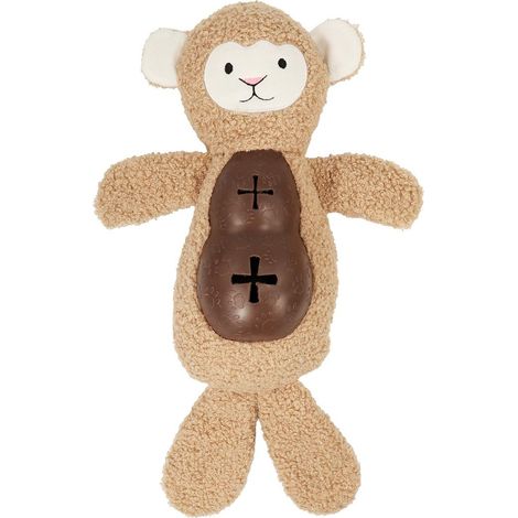 Gioco per cani panciotti pecora marrone 40 cm