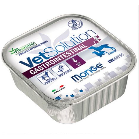 Monge Dog Vetsolution Gastrointestinal - Monge Dog Vetsolution Gastrointestinal - Vaschetta Da 150 Gr (1/3)