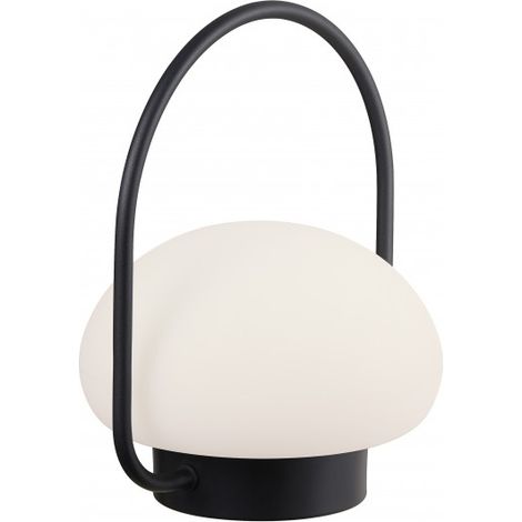 SPONGE TO GO 20 lampe de table Métal et plastique Noir LED integrée 2700K - Nordlux 2018145003 (1/8)