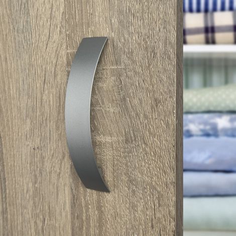 Ouvre&Déco – Poignée de meuble PASO, nylon chrome entraxe 96 mm (1/5)