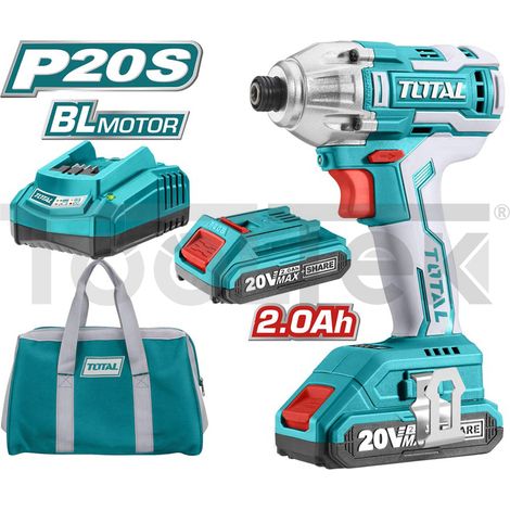 AVVITATORE + BATTERIA + CARICA + BORSA - BRIGEST (1/4)