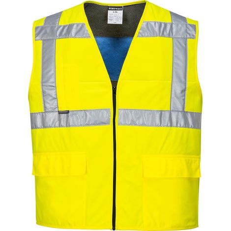 Westen Hv Erfrischend Farbe: Gelb Größe: L/XL - Portwest