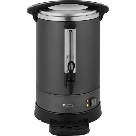 Machine à café filtre cafetière à filtre cafetière pro percolateur électrique 14 litres acier inoxydable (1/5)