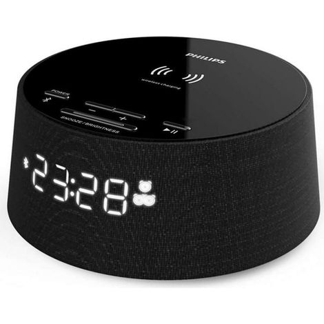 Philips TAPR702/12 réveille-matin Réveil numérique Noir (1/2)