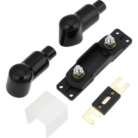 Fusible ANL M8 200A Petit Format avec Gaine Dimensions 124,5 X 30,6 X 36,7 Mm 32 V pour Batterie D'onduleur Solaire (1/5)