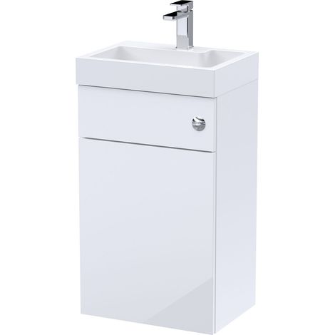500mm Basin With WC Unit GLWHT (1/2)