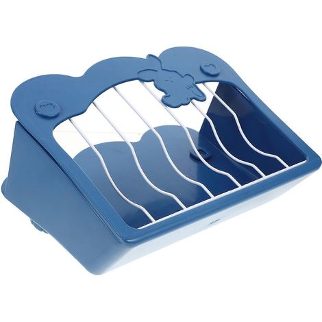 Panier de rangement à foin en plastique Dark Feeder compatible avec les cages (1/5)