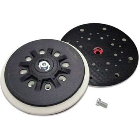 Patin de ponçage Ulisem 150 mm 8 trous adapté à la ponceuse orbitale Bosch ETS 150, ETS EC 150, LEX 150, WTS 150/7 498987 (souple), 1 pièce