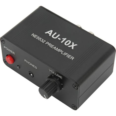 Préamplificateur audio stéréo NE5532 à double amplificateur opérationnel, gain de 20 dB, pour haut-parleurs et casques audio. (1/5)