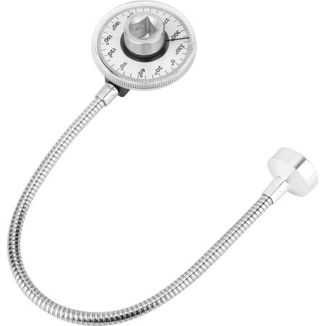 Clé dynamométrique d'angle 1/2 pouce, mesureur d'angle 360° avec aimant puissant, outil de contrôle de serrage précis pour mécanique auto et atelier (1/5)