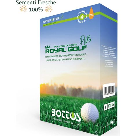 Bottos Royal Golf Plus Sementi Conciate - Confezione 1 Kg -
