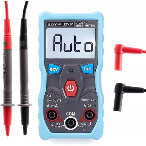 ZT-S1 True RMS NCV automatisches digitales Multimeter Spannungs- und Strommessgerät (1/5)