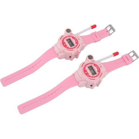 Talkie-walkie rechargeable pour enfants, jouet et cadeau pour garçons et filles de 4 à 12 ans, idéal pour les jeux d'extérieur (rose).-AquaForge (1/5)