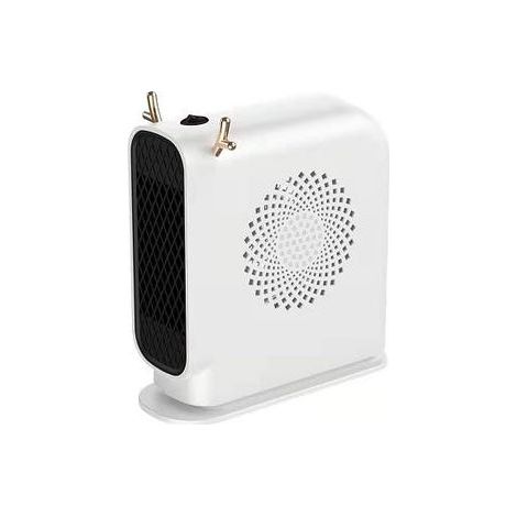 Radiateur Soufflant Électrique Portatif 500W blanc