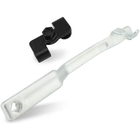 Prolunga per chiave inglese, prolunga per chiave a forchetta con adattatore per chiave a bussola da 1/2 pollice e chiave esagonale da 21 mm