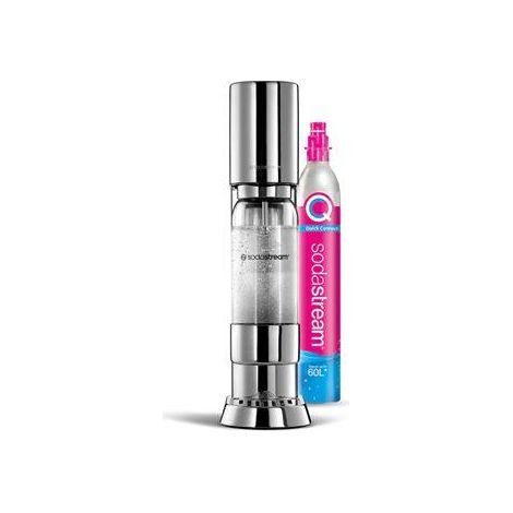 Sodastream ENSO Sprudelmacher gebürsteter Stahl 1L