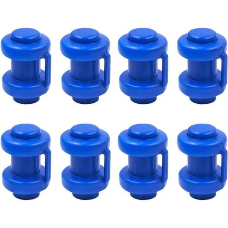 Capuchons De Pôle De Trampoline,Capuchons de poteaux pour poteaux de Filet de Trampoline,Casquettes de Trampoline,Filet de Sécurité Pièce de Rechange,Casquette de pôle (1/5)