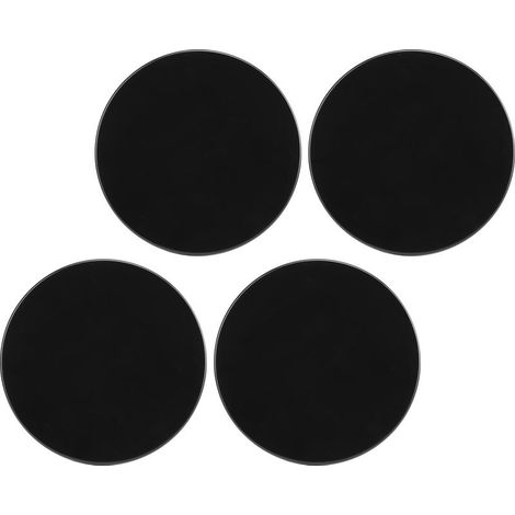 Radnabenkappen [60/70 mm Modell] Schwarz, ABS + Metall, 4 Stück für SUVs (1/5)