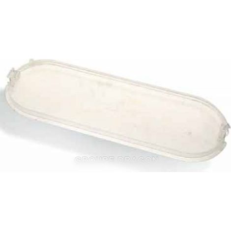 Plafonnier diffuseur de lumière pour hotte – Pièces détachées – Compatible avec hotte ROSIERES RG613PN, RG620PN – Largeur 50 cm