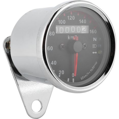 12V Universal-Tachometer und Kilometerzähler mit Hintergrundbeleuchtung, passend für Honda Monkey, Dax, Mini Trail, Z50, JR, VTX 1300, 1800, 750